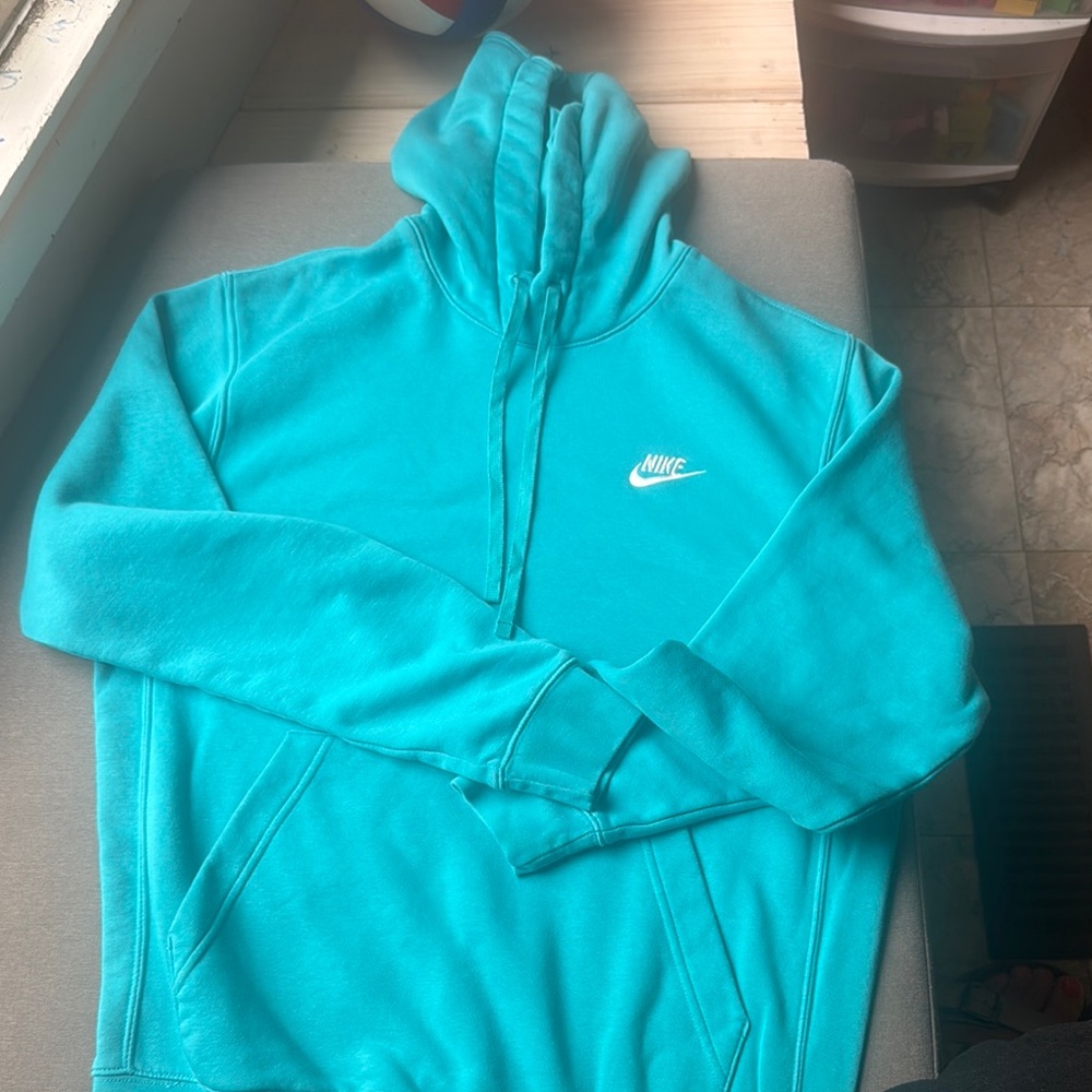 Nike Aqua Blue Teal Hoodie